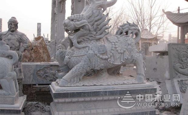 石雕麒麟的用途和风水讲究